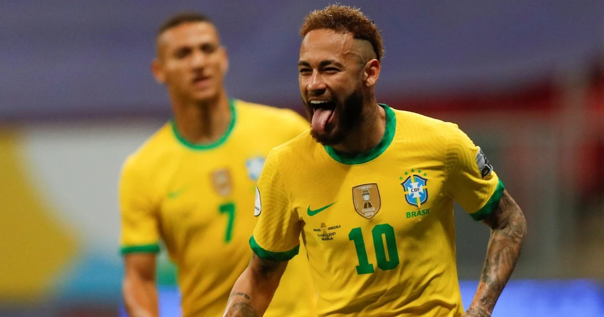 Neymar dał spokojną wygraną Brazylii