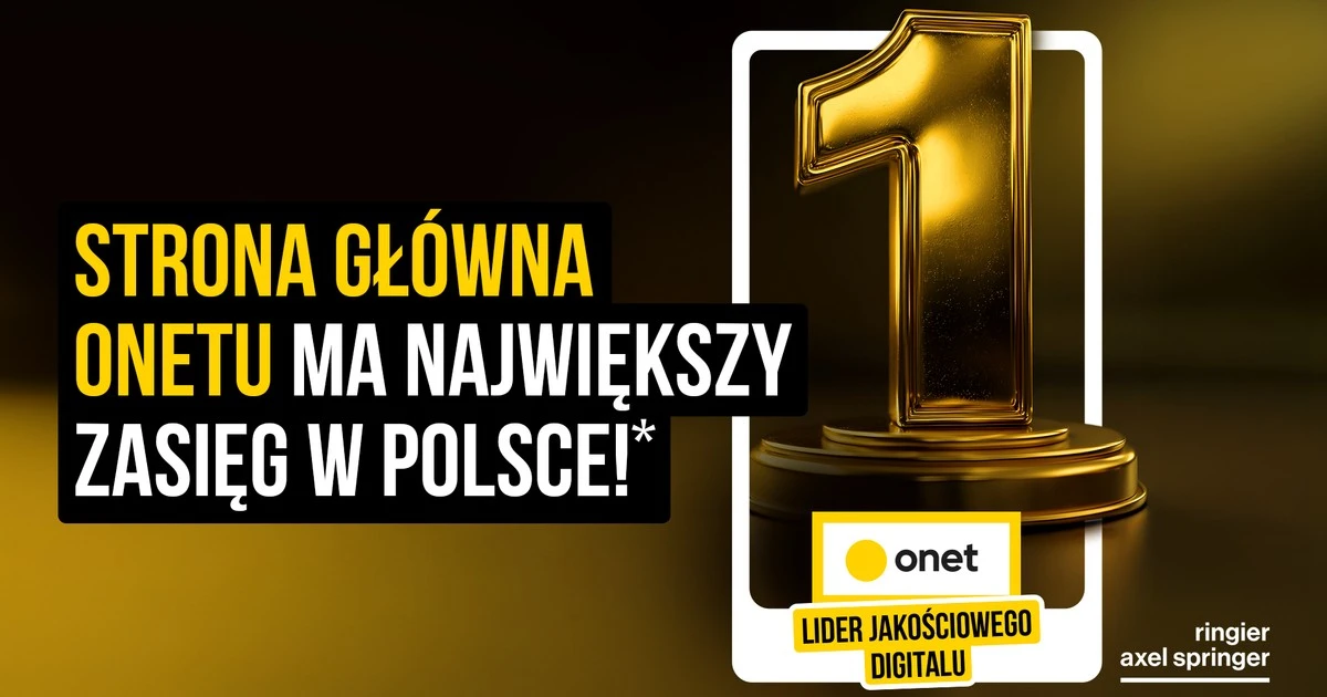 Strona główna Onetu z największym zasięgiem w Polsce