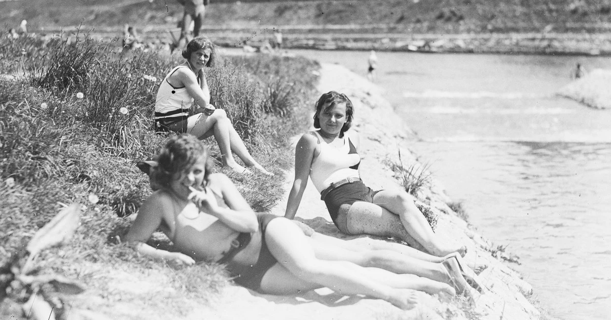 Plażę tę nazywano Krokodyl. 