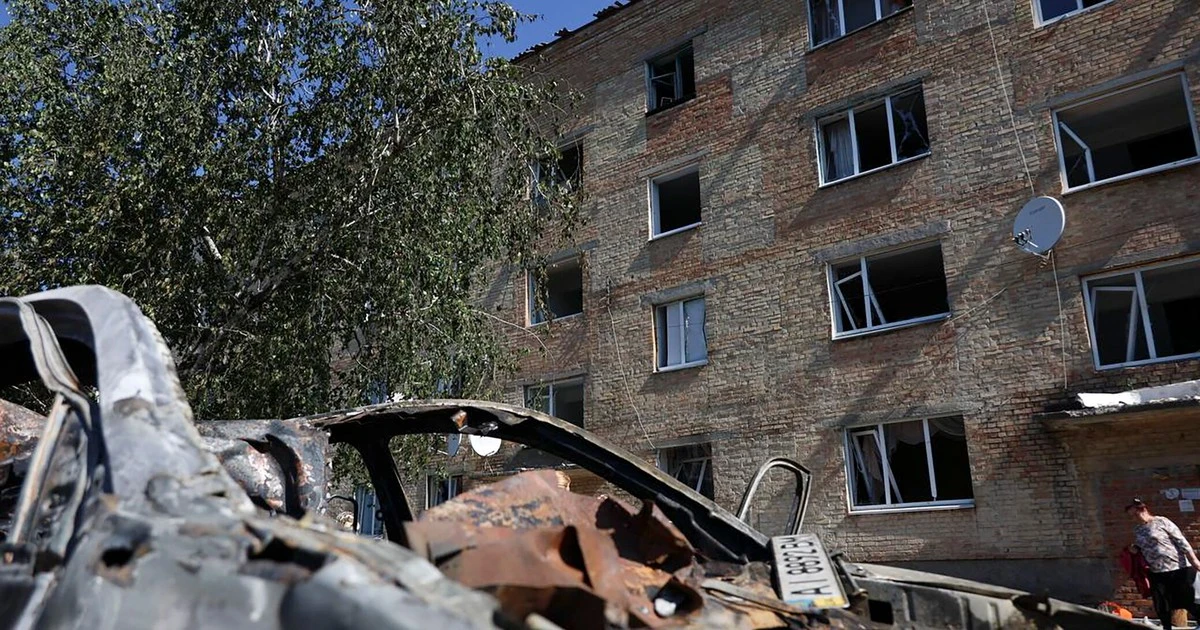 Zmasowany atak dronów na Ukrainę. Płoną bloki, są ofiary i ranni. Zełenski apeluje do partnerów