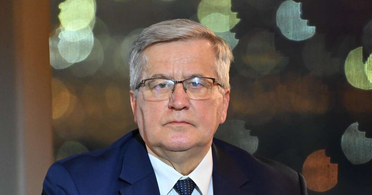 Bronisław Komorowski o wpisach Elona Muska. Zdecydowane słowa