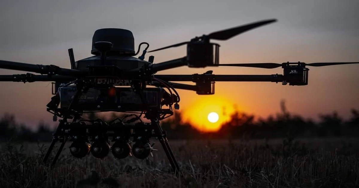 Zmasowane ataki dronów. Ukraińcy uderzyli w rosyjskie myśliwce i śmigłowce
