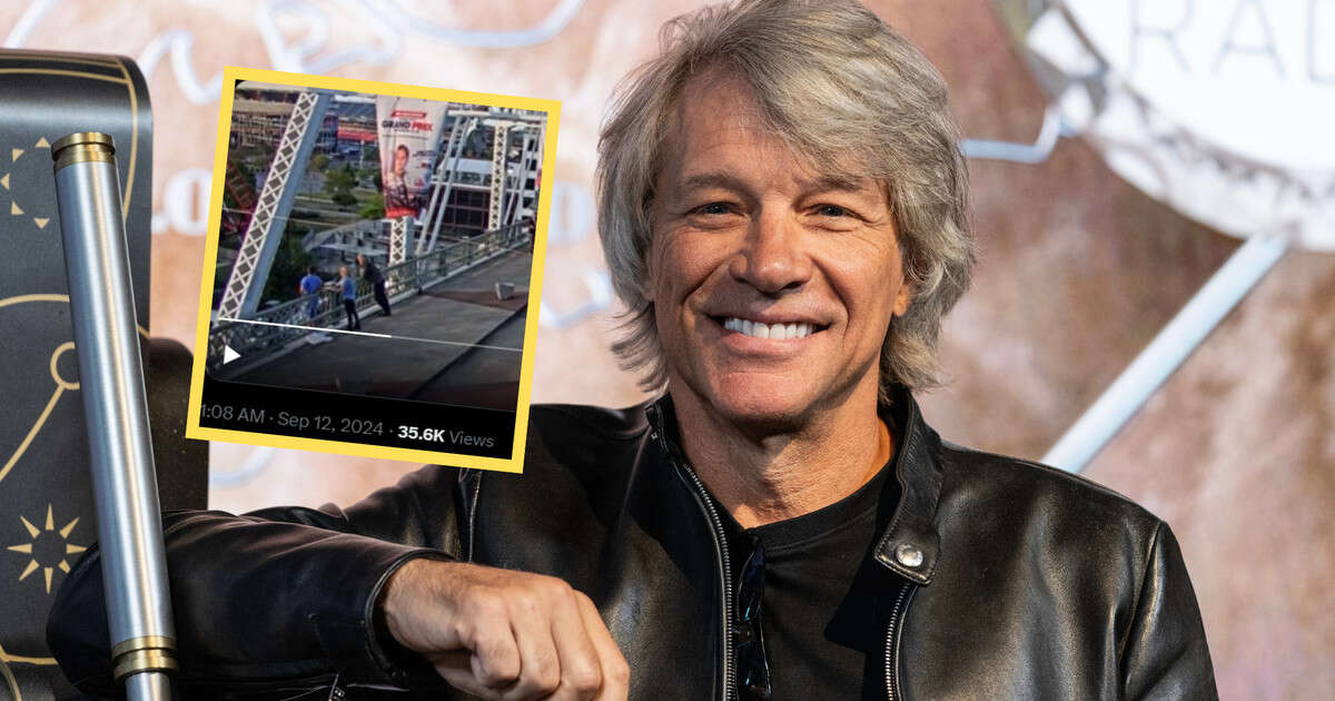 Jon Bon Jovi uratował kobietę. Przekonał ją, żeby nie skakała z mostu [WIDEO]