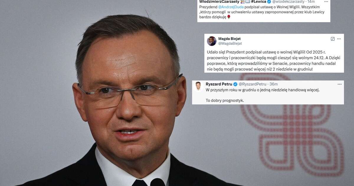 Politycy komentują decyzję Andrzeja Dudy. 