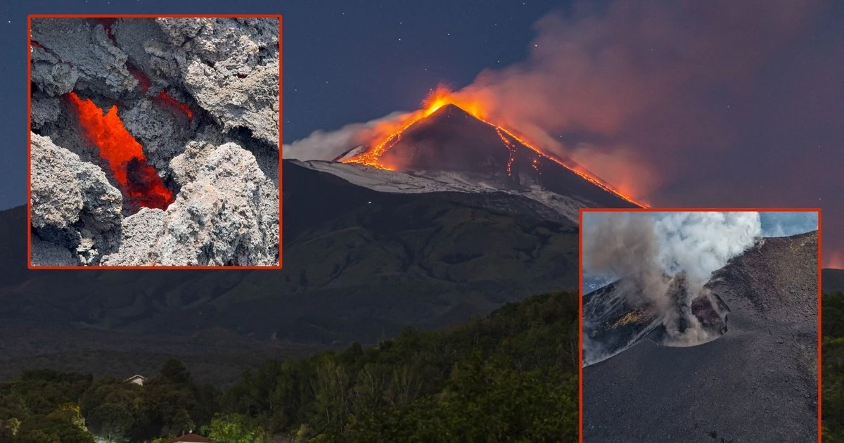 Etna ponownie wybuchła. Władze ogłosiły pomarańczowy alert