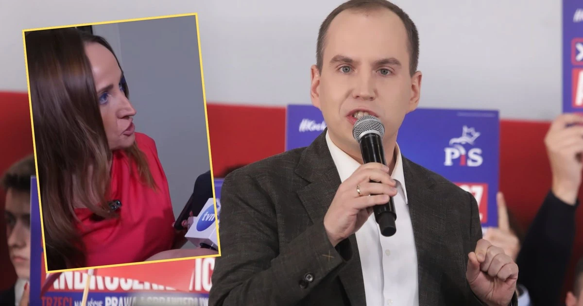 Spięcie Justyny Dobrosz-Oracz ze współpracownikiem Karola Nawrockiego. 