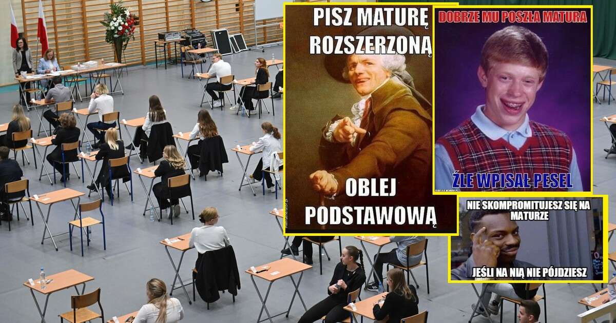 Majowy śmiech przez łzy, czyli matura z matematyki. Zobacz najlepsze memy [GALERIA]