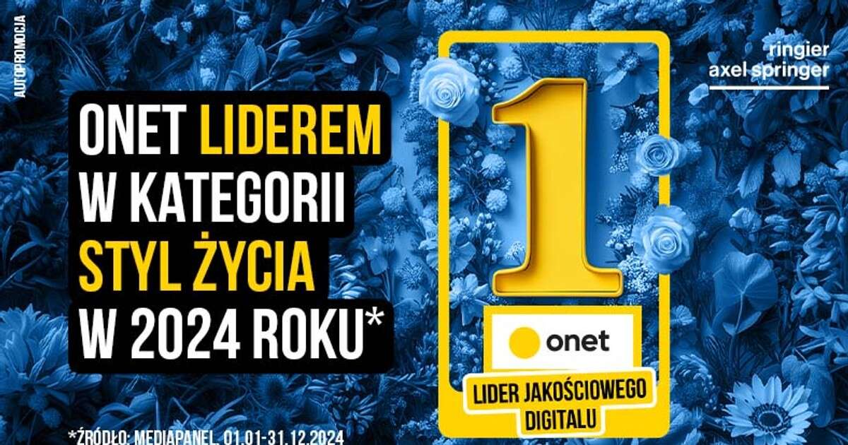 Onet został liderem w kategorii Styl Życia w 2024 r.