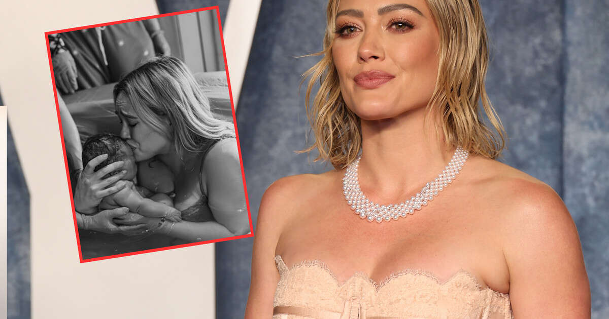 Hilary Duff urodziła czwarte dziecko. Pokazała zdjęcia z porodu w wodzie