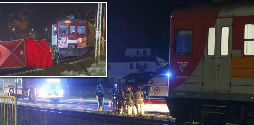 Tragedia w Poroninie. Dwie osoby wpadły pod pociąg, lądował śmigłowiec LPR