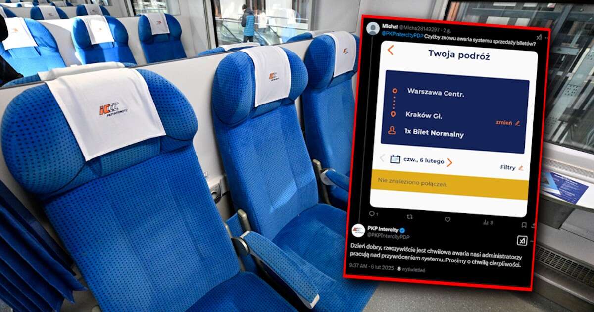 Awaria PKP Intercity. Podróżni mają problem