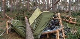 Tornado w Suszku. W Borach Tucholskich. Sąd w Łodzi wydał wyrok na komendanta obozu harcerskiego...