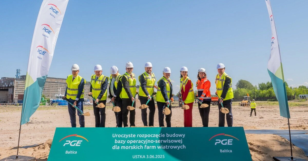 Rusza ważna inwestycja w Ustce. Nowa baza będzie zapleczem serwisowym dla morskich farm wiatrowych