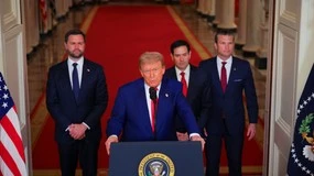 Trump w orędziu ostrzega Iran: Albo pokój, albo nastąpi tragedia