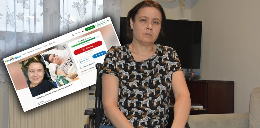 Cudem przeżyła po ataku siekierą. 