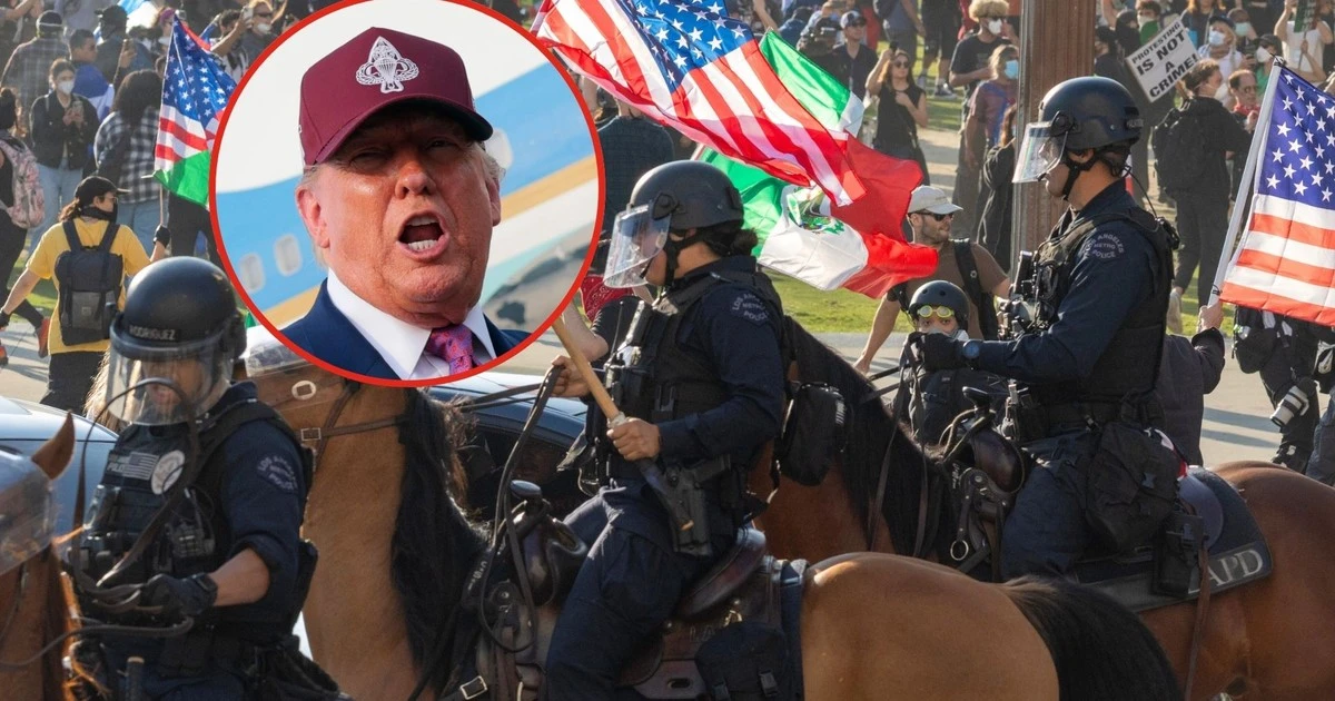 Zamieszki w Los Angeles eskalują. Eksperci mówią o niepokojących scenariuszach. 