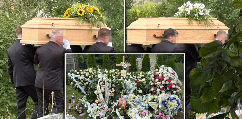 Przez kościół niósł się szloch. Olsztyn pożegnał Anitę i jej synka. Słowa męża rozrywały serca