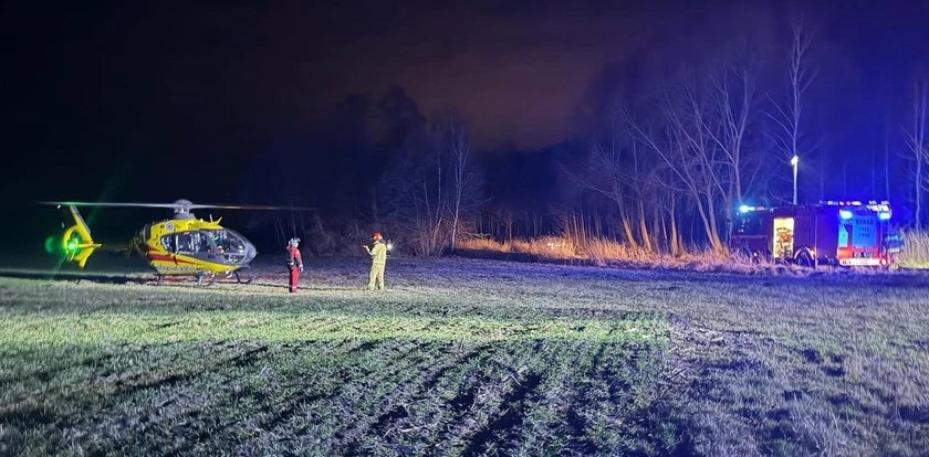 Tragedia koło Siedlec. Nie żyje 21-letni motocyklista