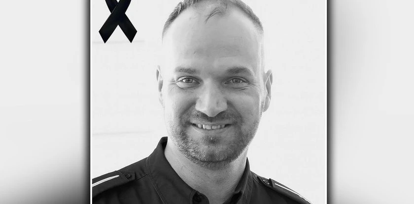 Nie żyje młody policjant ze Szczytna. Rafała Orzoła żegnają koledzy