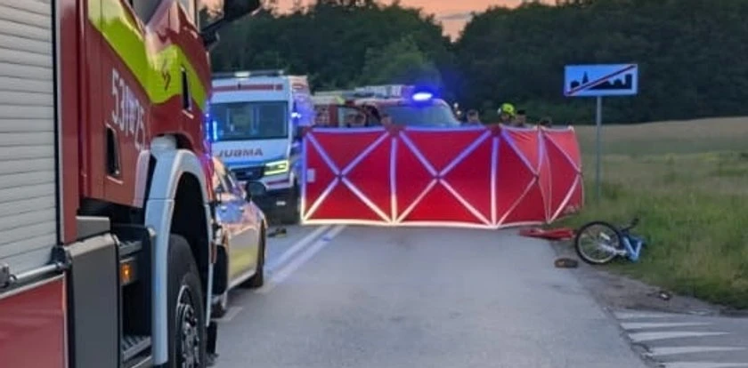 Dramatyczna walka o życie 14-latka na Mazowszu. Jechał rowerem, gdy doszło do tragedii