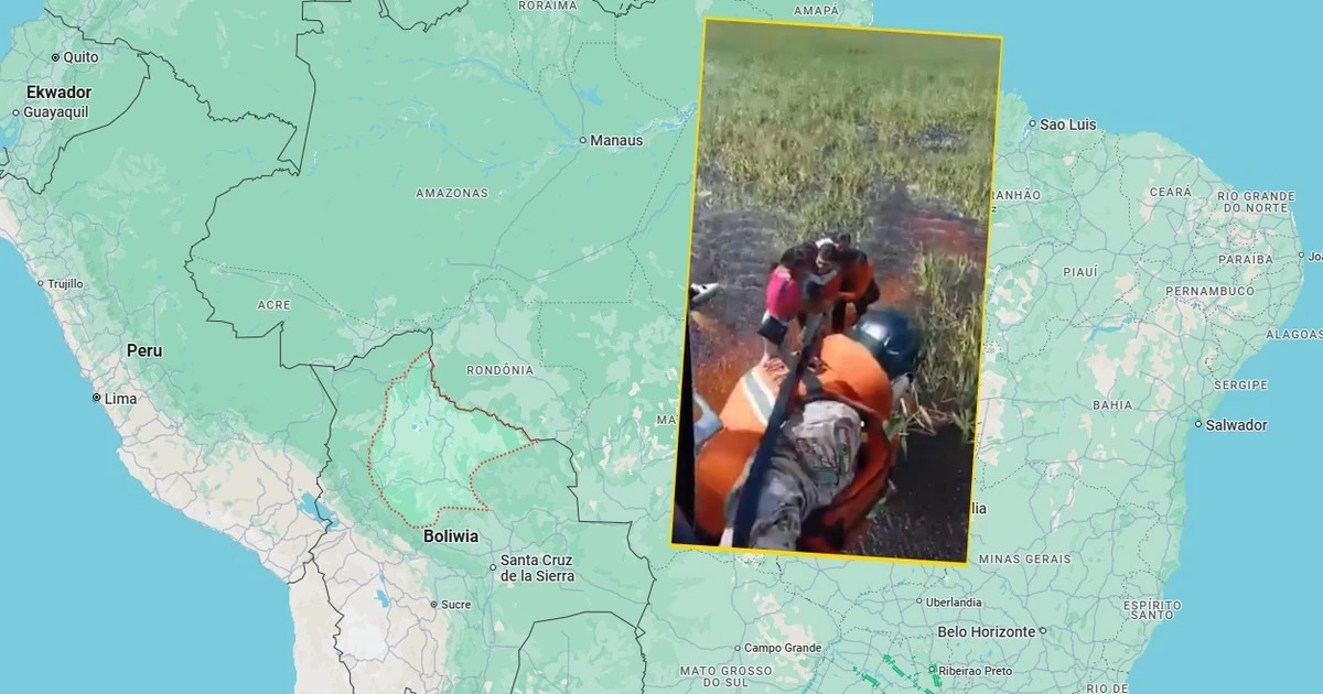 O krok od tragedii w Boliwii. Samolot rozbił się w Amazonii, otoczyły go aligatory