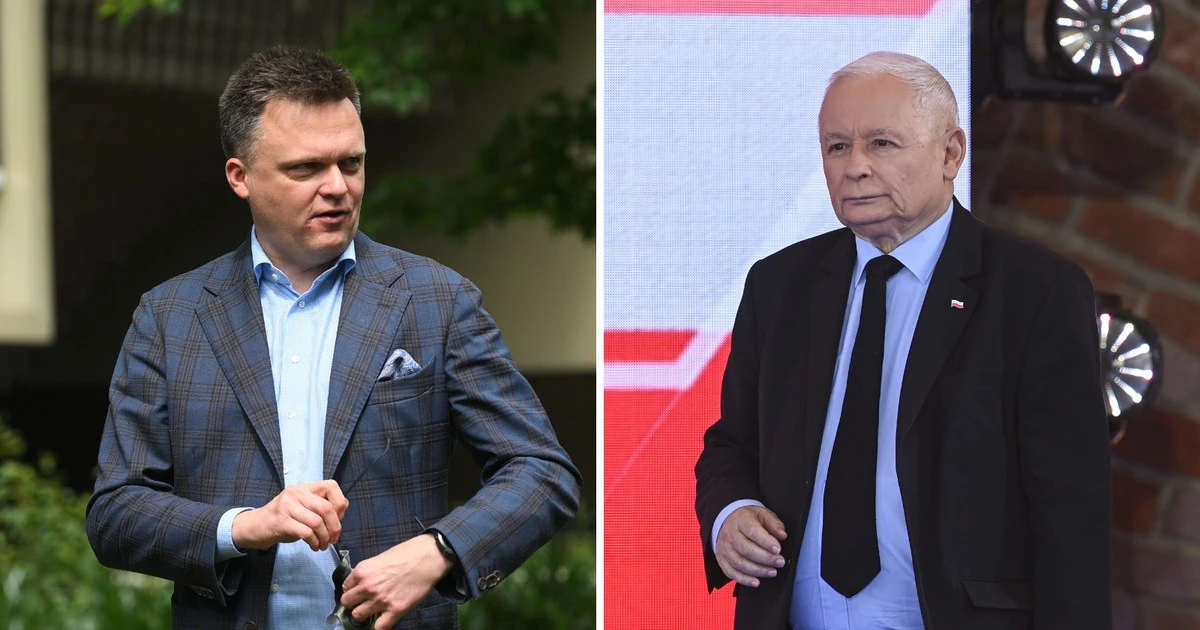 O tym mieli rozmawiać Szymon Hołownia i Jarosław Kaczyński. Nieoficjalne ustalenia