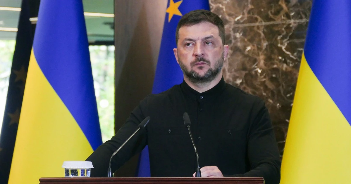 Prezydent Zełenski o sojuszniczych wojskach w Ukrainie. 
