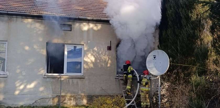 Tragedia na Podkarpaciu. Ogień odciął jej drogę ucieczki