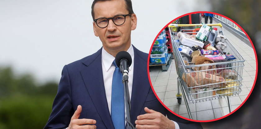 Poszli do spożywczaka pod domem Morawieckiego. Nie mogli się nadziwić cenom podstawowych produktów spożywczych