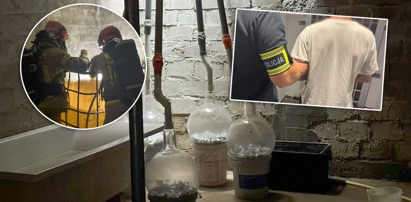 Policja zlikwidowała laboratorium amfetaminy. 180 kg narkotyku o wartości 7 mln zł