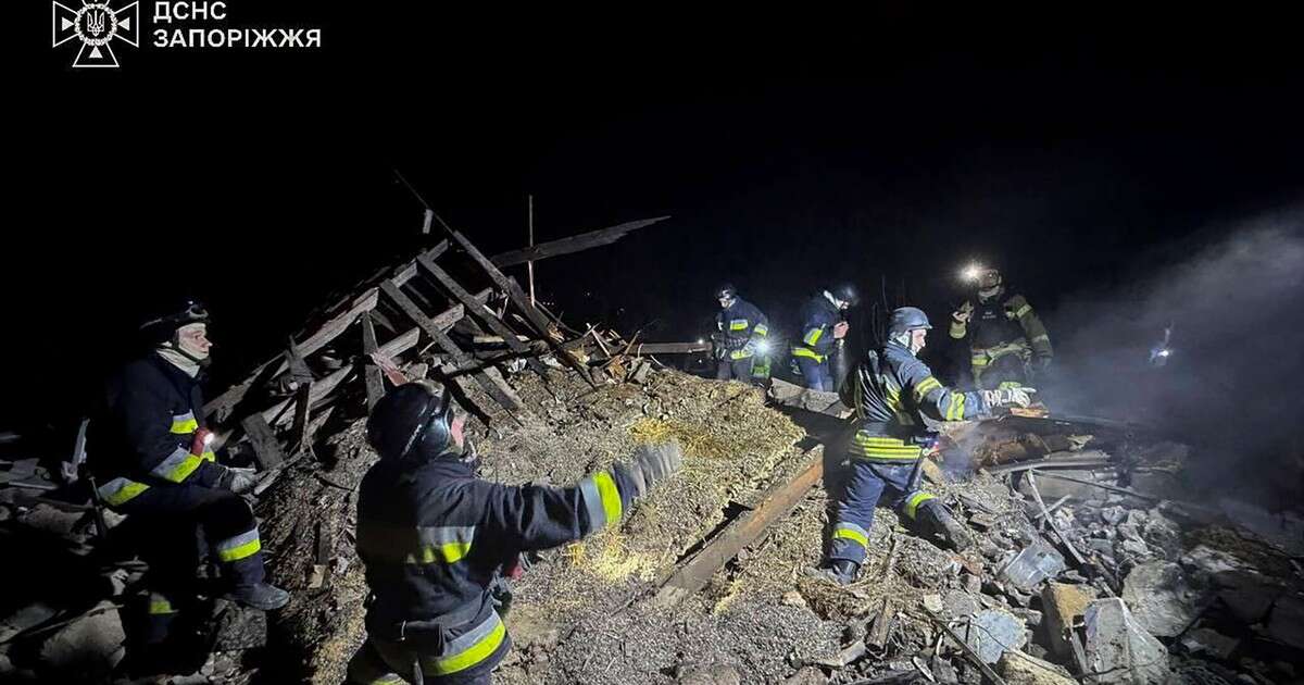 Zmasowany atak na Zaporoże. Rośnie liczba ofiar