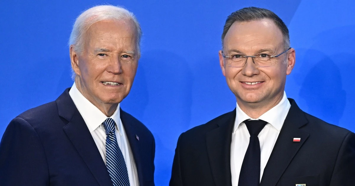 Andrzej Duda zabrał głos w sprawie kondycji Joego Bidena. 