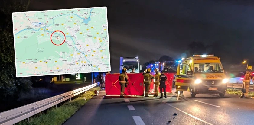Tragedia w Pieńkowie. Potrąciły go dwa auta, kiedy przechodził przez ulicę