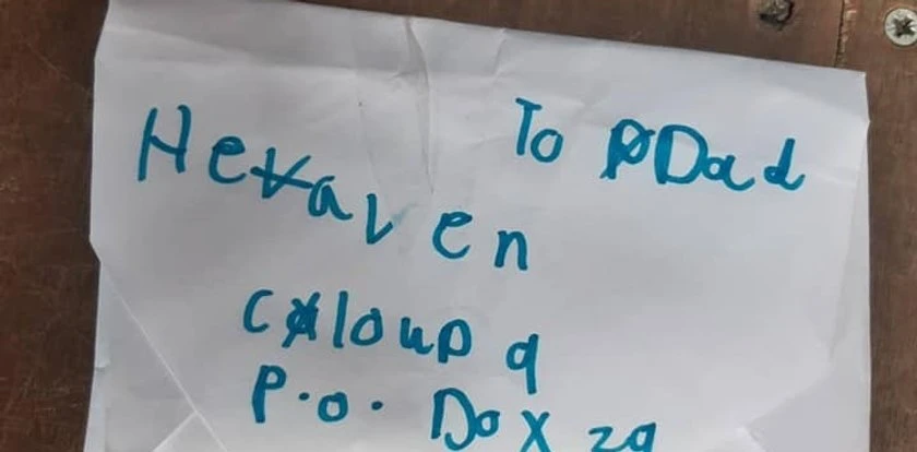Niezwykły list na Dzień Ojca. Adres: 