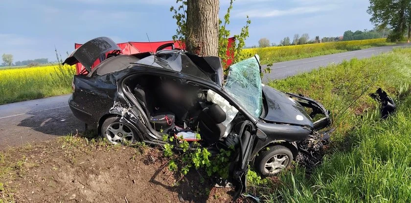 Przerażające sceny pod Malborkiem. Nie żyje 19-latka