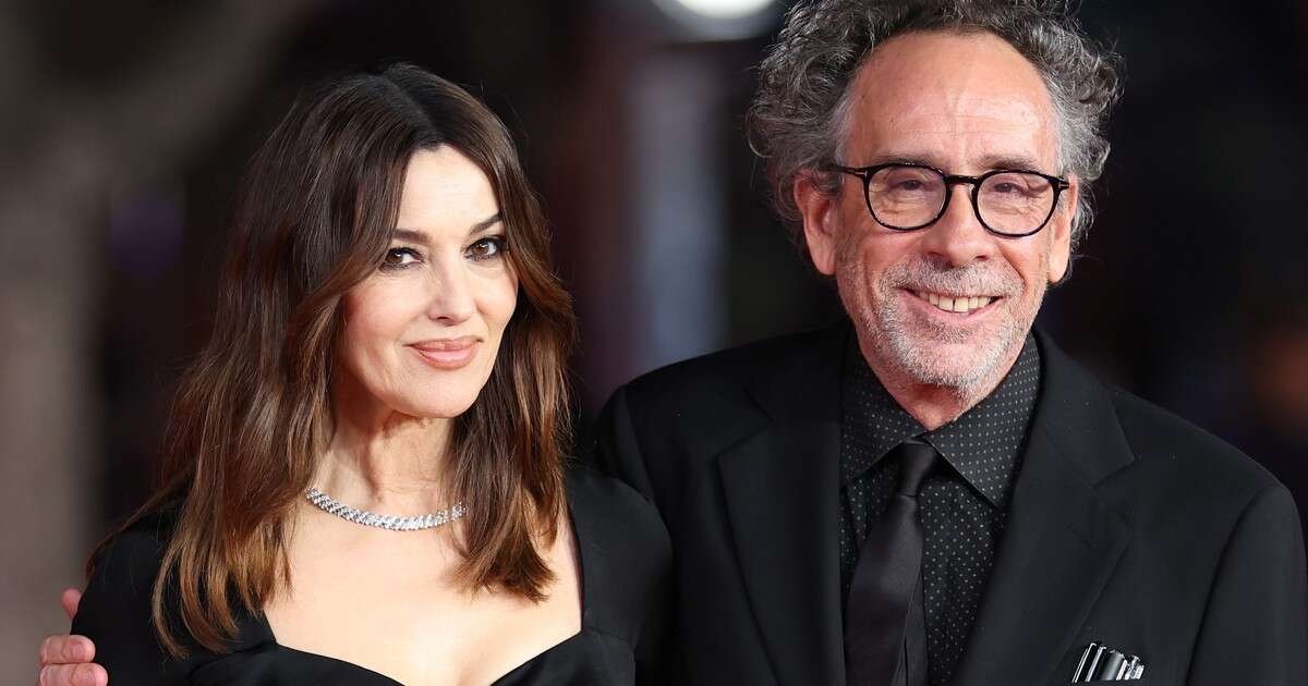 Monica Bellucci i Tim Burton. 