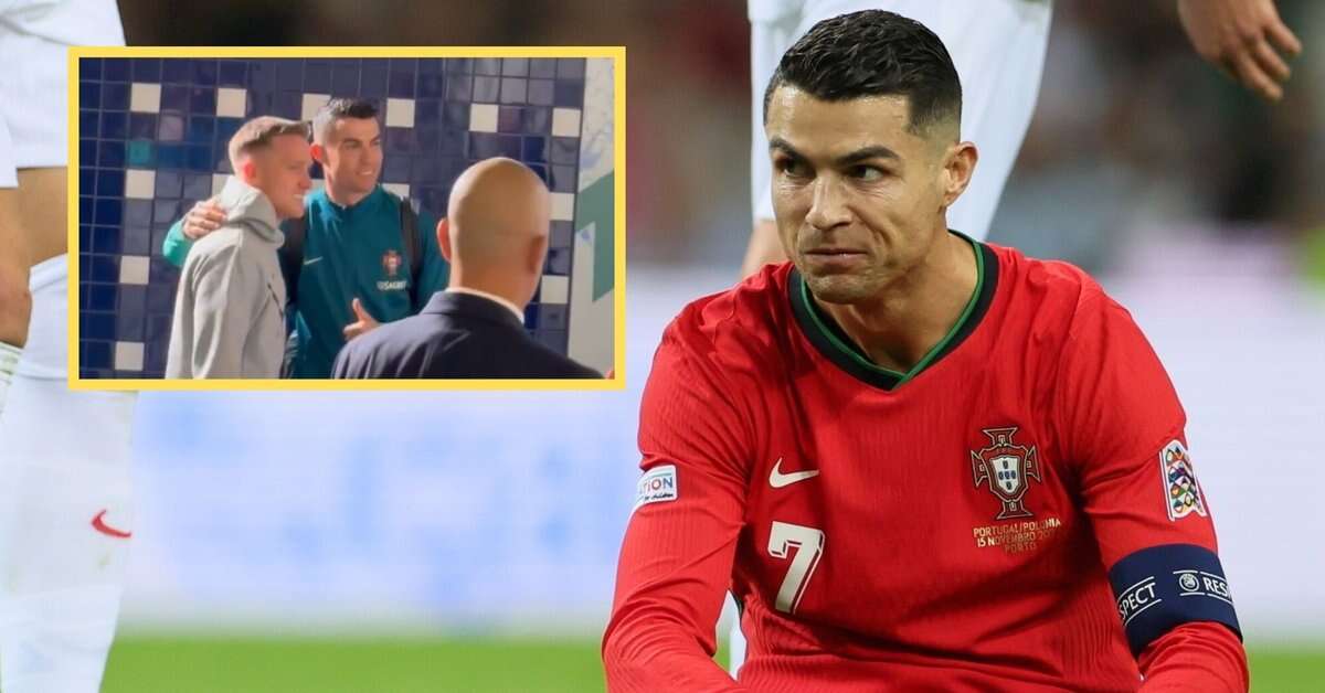 Kapitan polskiej kadry przyłapany z Cristiano Ronaldo. To nie przystoi [WIDEO]