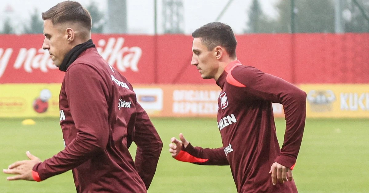 Tak wyglądał trening reprezentacji Polski w deszczu. Dotarł ostatni kadrowicz