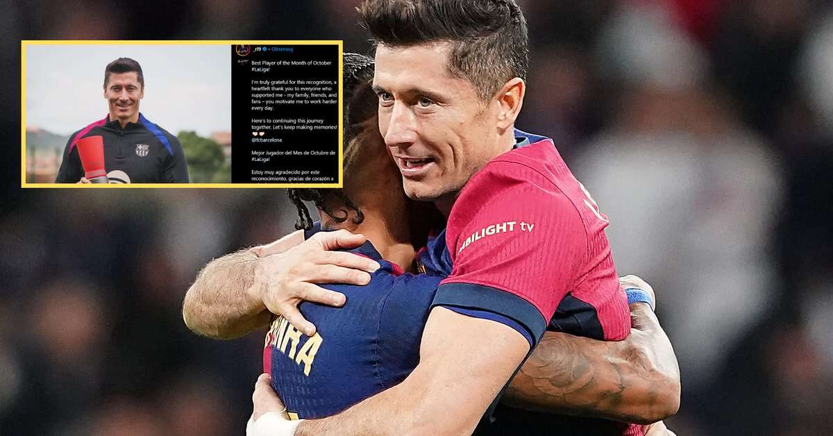 Oficjalnie: Robert Lewandowski z wyjątkową nagrodą! I już przemówił