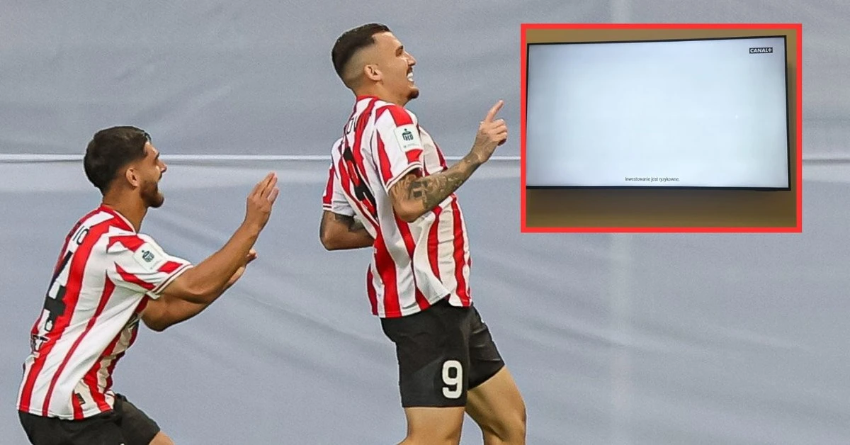 Duża awaria Canal+ na start hitu Ekstraklasy. Widzowie nie zobaczyli gola