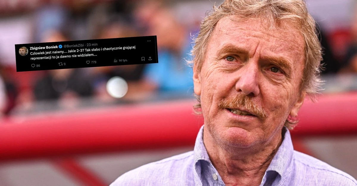Zbigniew Boniek nie wytrzymał. Była 1.01 w nocy, gdy napisał to wprost