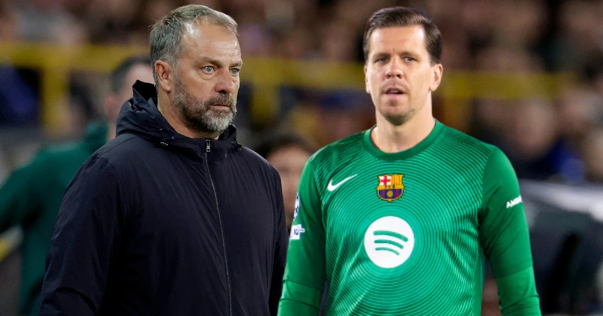 Flick już sam nie wie, co ma robić! Aż nagle pada: Szczęsny