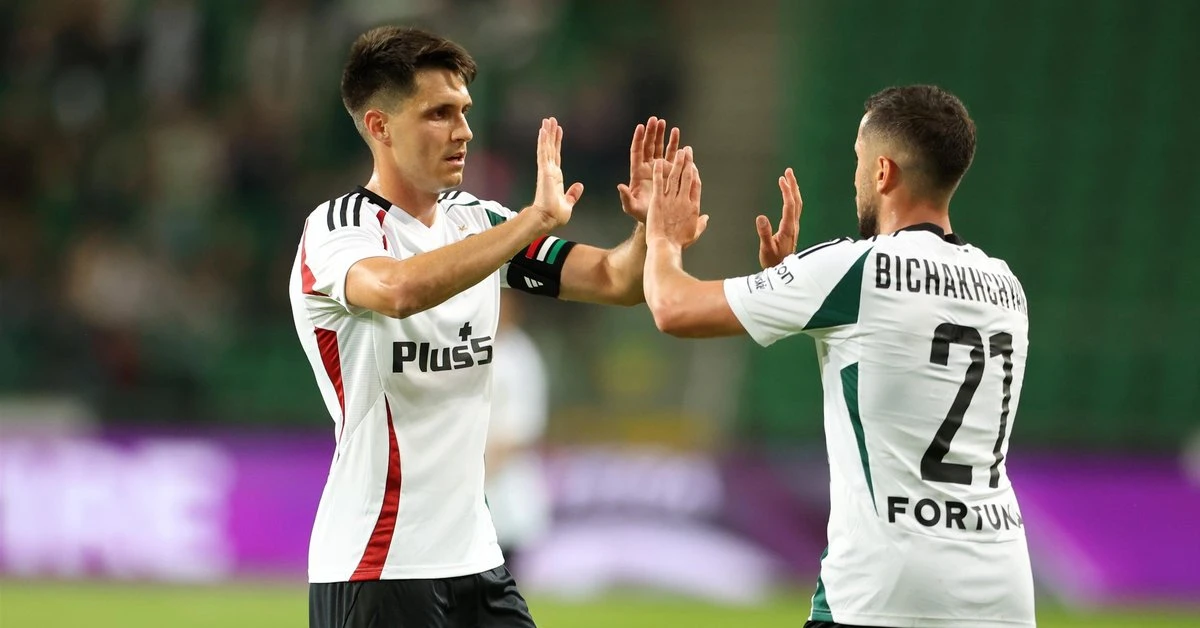 Szok w 9. minucie, a później taki gol! Męczarnie Legii na start el. Ligi Europy
