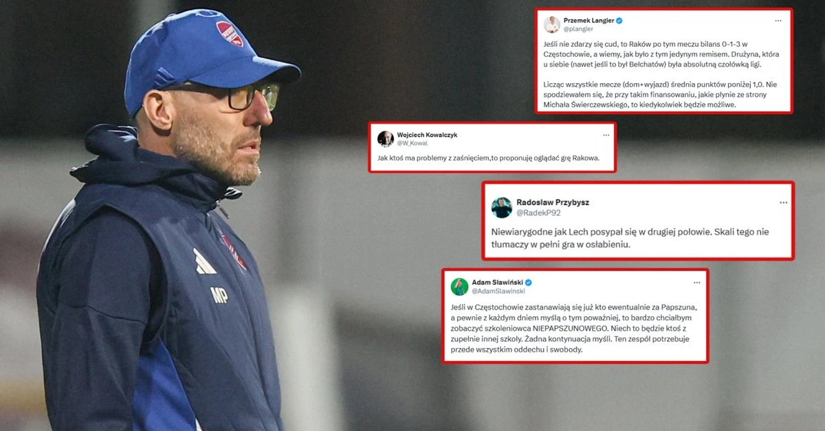 Nie czekali do końca hitu Ekstraklasy. Wydali wyrok na Marka Papszuna