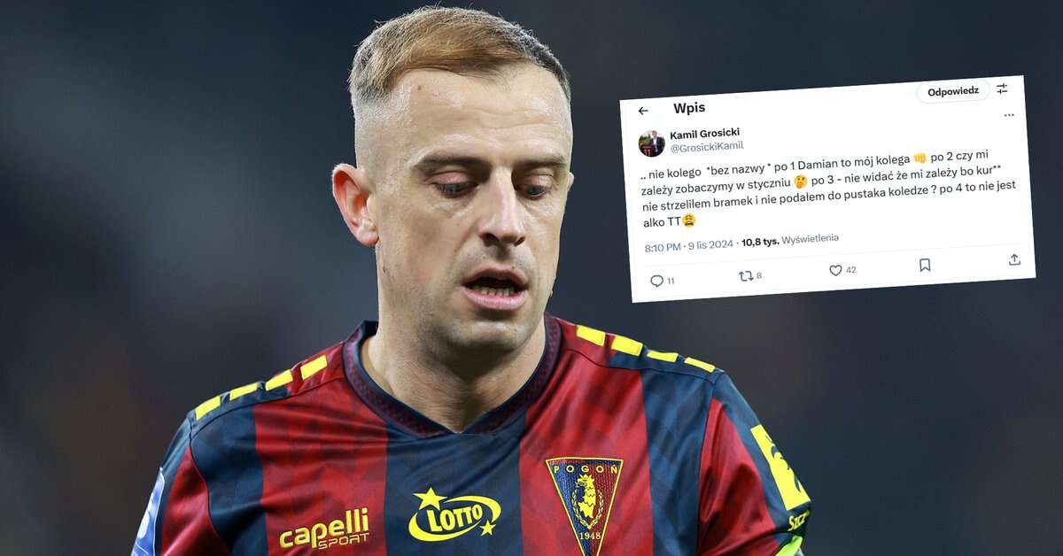 Kamil Grosicki nie wytrzymał. Wpis rozpętał burzę. Mocna odpowiedź