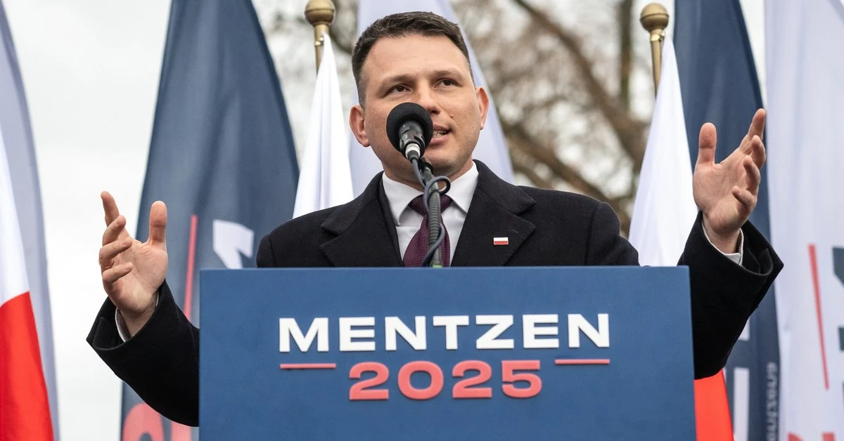Możdżonek przerwał milczenie. Tak tłumaczy się z udziału w spocie Mentzena