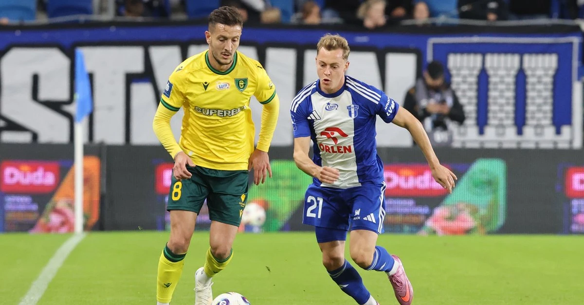 Kuriozalne bramki w Płocku. I wielkie szczęście beniaminka