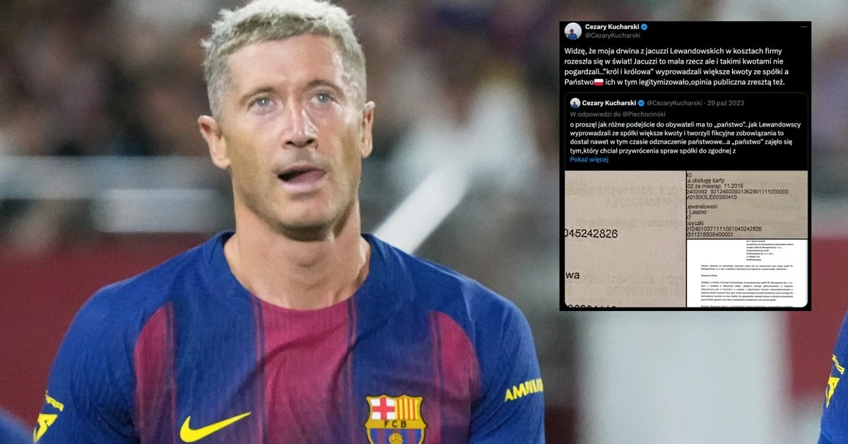 Na to Robert Lewandowski wydał miliony. Wyciekły dokumenty. 