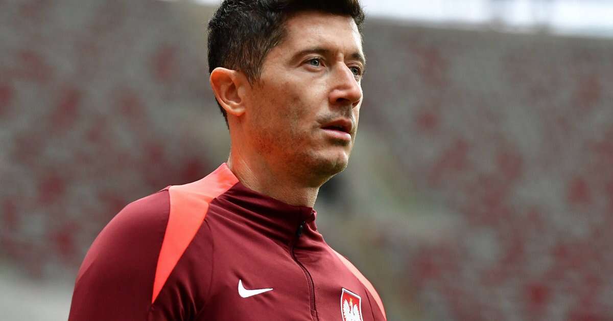 Robert Lewandowski nie trenował przed meczem Polska – Litwa