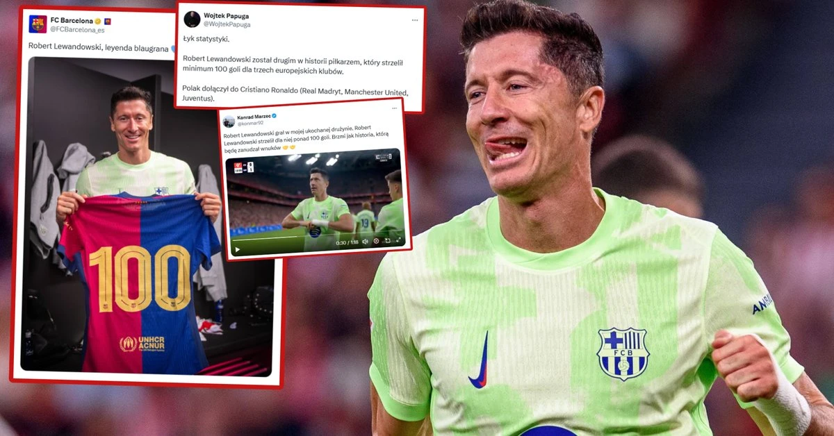 Robert Lewandowski wszedł na poziom Cristiano Ronaldo. Tylko oni dwaj